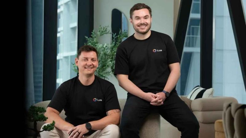 File image of Lua co-founders Stefan Kruger and Lorcan O Cathain
